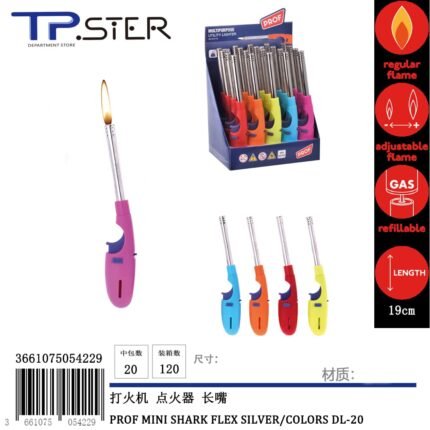 PROF MINI SHARK FLEX SILVER/COLORS DL-20
