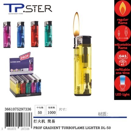 PROF TRSP ELECTLIGHTER WITH LED DL-50