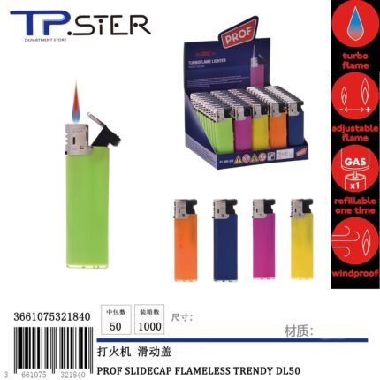 PROF SLIDECAP FLAMELESS TRENDY-DL50