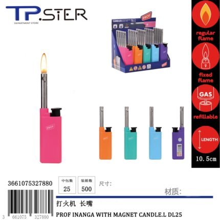 PROF INANGA WITH MAGNET CANDLE.L DL25