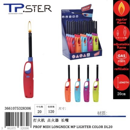 PROF MIDI LONGNECK MP LIGHTER COLOR DL20