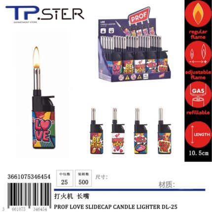 PROF LOVE SLIDECAP CANDLE LIGHTER DL-25