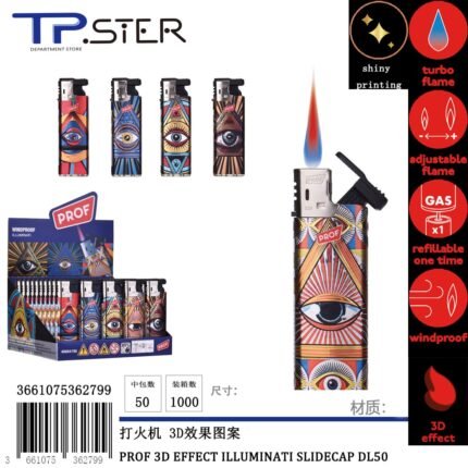 PROF 3D EFFECT ILLUMINATI SLIDECAP DL50