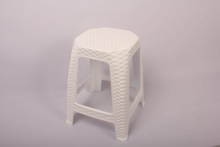 ΣΚΑΜΠΟ ΟΚΤΑΓΩΝΟ RATTAN ΛΕΥΚΟ