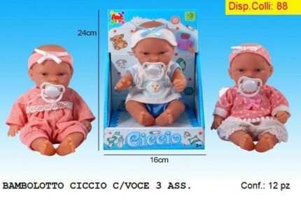 BAMBOLOTTO CICCIO C/VOCE 3 ASS.