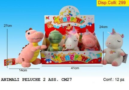 ANIMALI PELUCHE 2 ASS. CM27