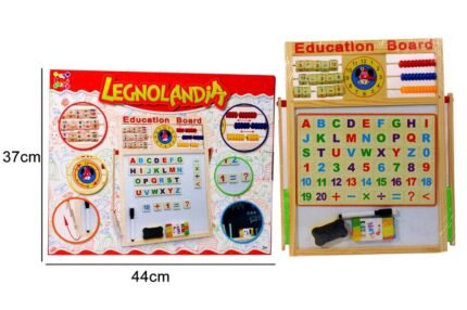 SET LAVAGNA 3 IN 1 LEGNOLANDIA