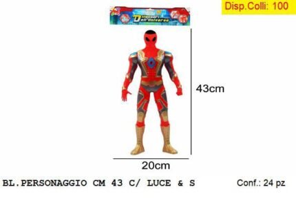BL.PERSONAGGIO CM 43 C/ LUCE & S
