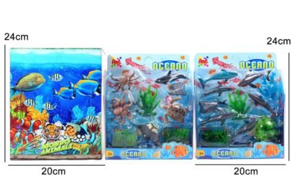 SET ANIMALI OCEANO 3 ASS.