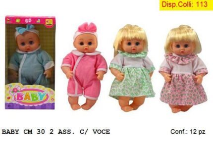 BABY CM 30 2 ASS. C/ VOCE