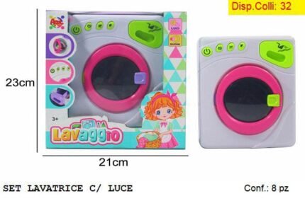 SET LAVATRICE C/ LUCE