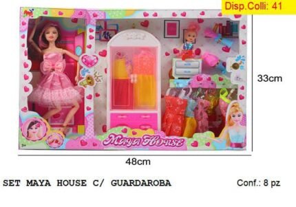 SET MAYA HOUSE C/ GUARDAROBA