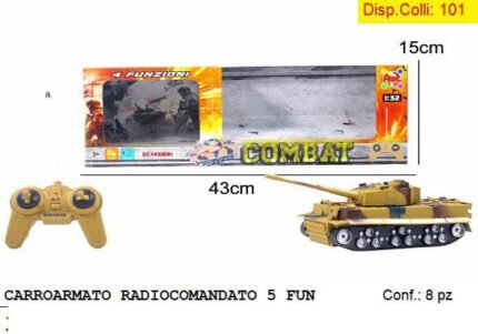 CARROARMATO RADIOCOMANDATO 5 FUN