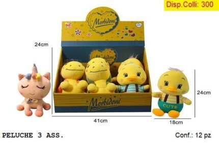 PELUCHE 3 ASS.