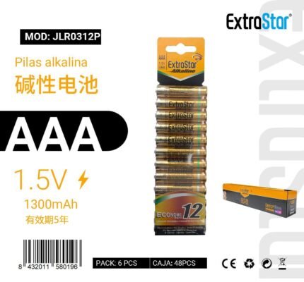 ΜΠΑΤΑΡΙΕΣ ΑΛΚΑΛΙΚΕΣ AAA 1.5V
