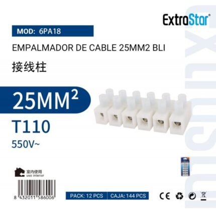 EMPALMADOR DE CABLE 25MM2 BLI CJ144