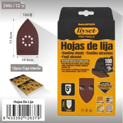 LIJA TRIANGULAR 180/5175*105MM