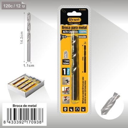 ΤΡΥΠΑΝΙ ΜΕΤΑΛΛΟΥ 11X142mm FY70938