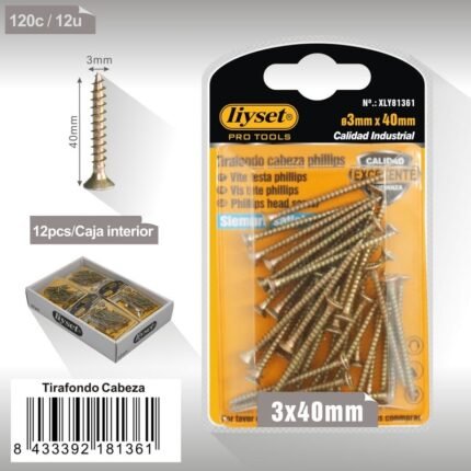 ΒΙΔΑ 3*40MM