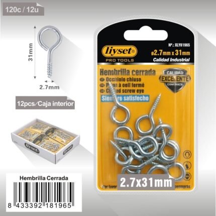 ΒΙΔΟΘΗΛΙΕΣ 2.7*31MM