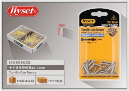 ΒΙΔΑ ΜΕ ΠΑΞΙΜΑΔΙ 3*12MM