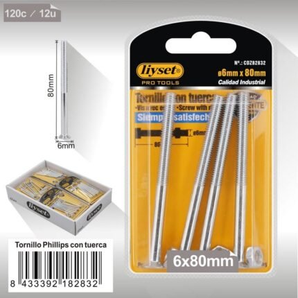 ΚΑΤΣΑΒΙΔΟΒΙΔΑ ΜΕ ΠΑΞΙΜΑΔΙ 6x80mm