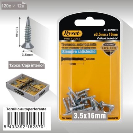 ΒΙΔΑ ΑΥΤΟΔΙΑΤΡΗΤΗ 3.5*16MM