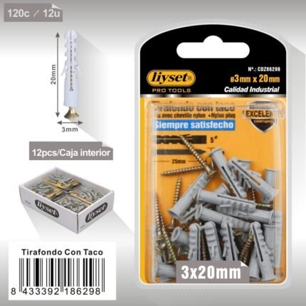 ΒΙΔΕΣ ΞΥΛΟΥ ΜΕ ΟΥΠΑΤ 3*20MM