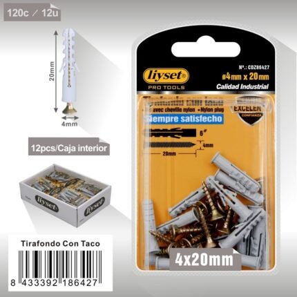 ΒΙΔΕΣ ΞΥΛΟΥ ΜΕ ΟΥΠΑΤ 4*20MM