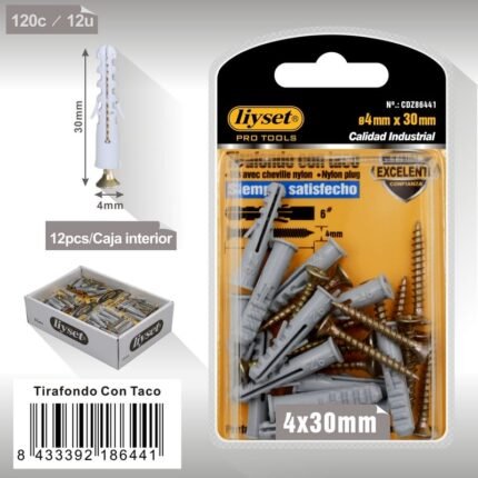ΒΙΔΕΣ ΞΥΛΟΥ ΜΕ ΟΥΠΑΤ 4*30MM