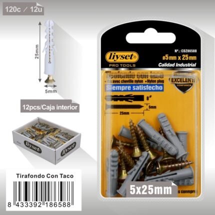 ΒΙΔΕΣ ΞΥΛΟΥ ΜΕ ΟΥΠΑ 5*25MM