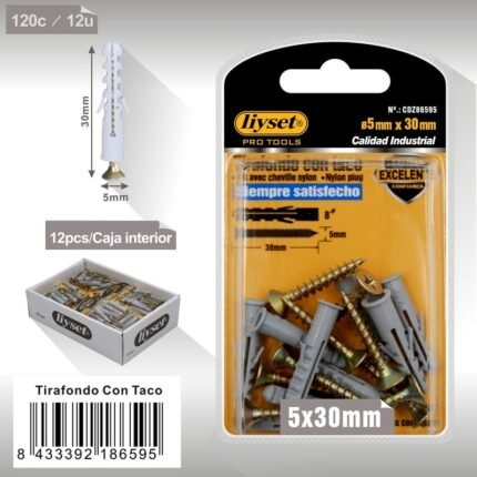 ΒΙΔΕΣ ΞΥΛΟΥ ΜΕ ΟΥΠΑΤ 5*30MM
