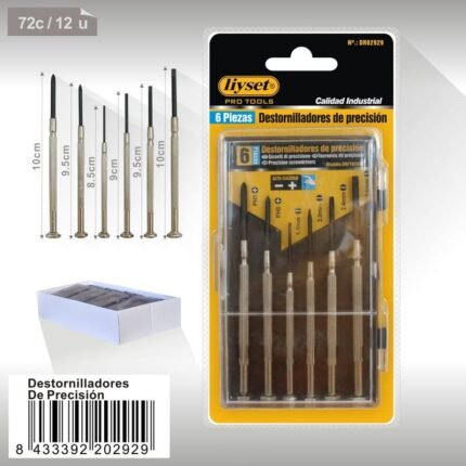 6pcs 6 DESTORNILLADORES DE PRECISIN O