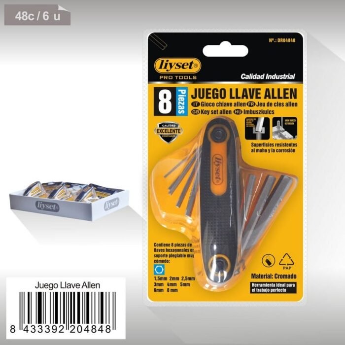 ΣΕΤ ΚΛΕΙΔΙΩΝ ALLEN 8KOMM. 04848 - Image 1
