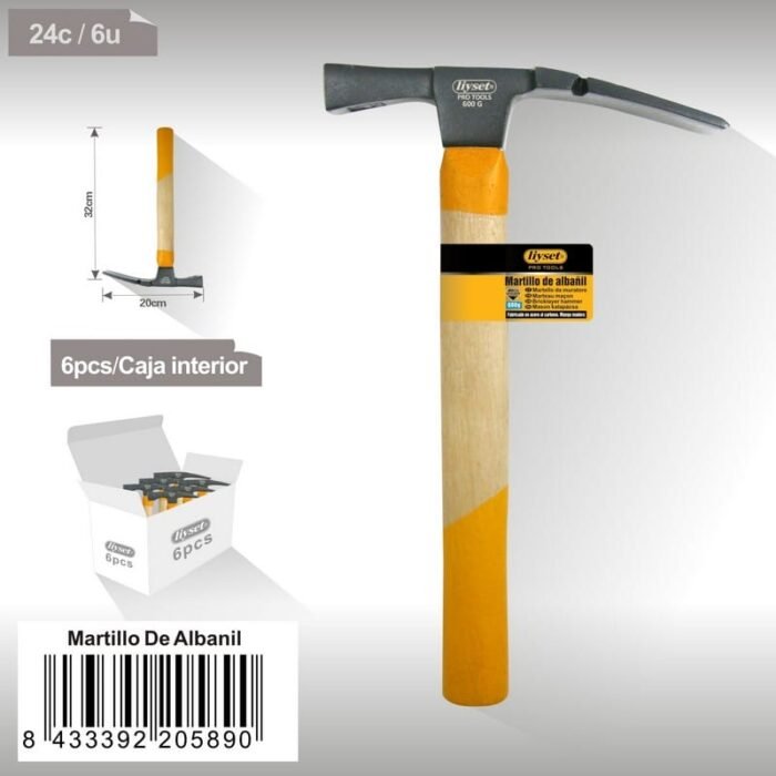 MARTILLO DE ALBANIL B"600G - Image 1
