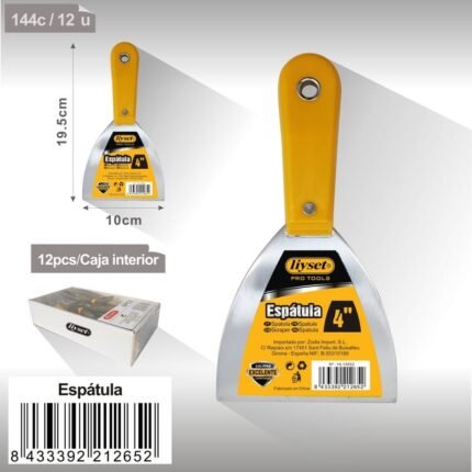 ESPATULA CON MANGO DE PLASTICO 4