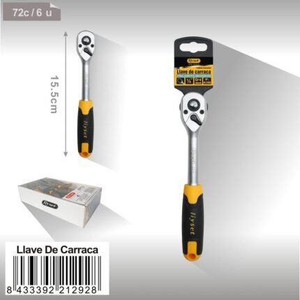 LLAVE DE TRINQUETE 1/4