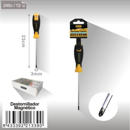 DESTORNILLADOR MAGNETICO PH0*150MM