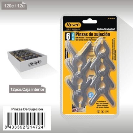 PINZAS DE SUJECI?N XH63229-6PC 2#