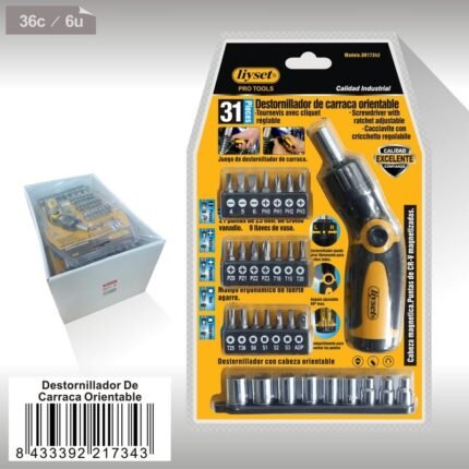 DESTORNILLADOR DE CARRACA ORIENTABLE 31PSC542