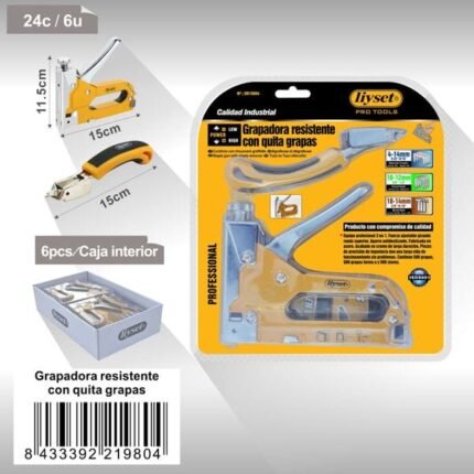 GRAPADORA RESISTENTE CON QUITA GRAPAS YJSG-091D