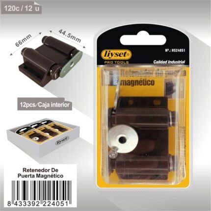 RETENEDOR DE PUERTA MAGNETICO 66*44.5MM
