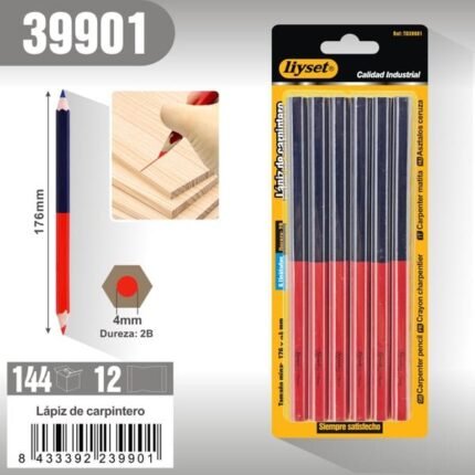 LAPIZ DE CARPINTERO 6PCS7
