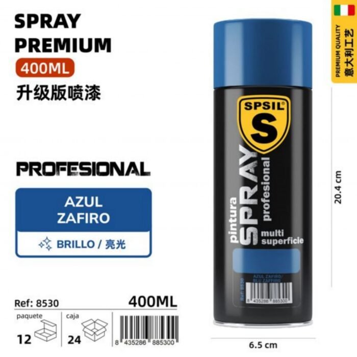 AZUL ZAFIEO 400ML - Image 1