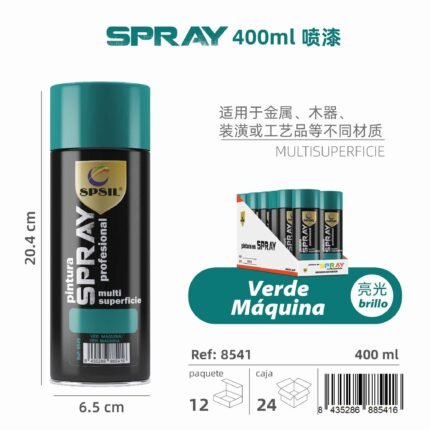 VERDE MAQUINA 400ML
