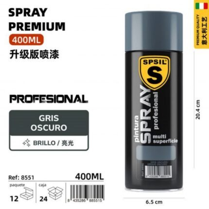 GRIS OSCURO 400ML