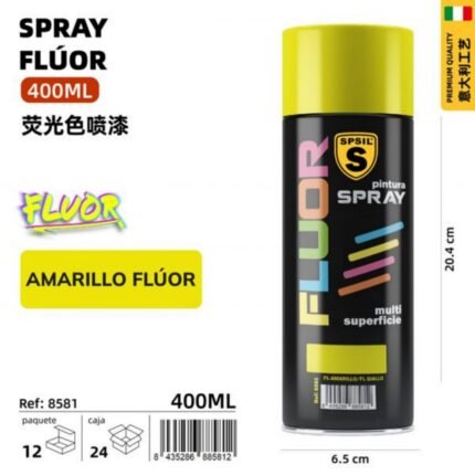 AMARILLO FLUORESCENTE 400ML