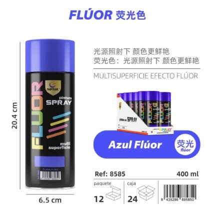 AZUL FLU 400ML