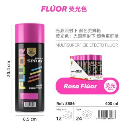 ROSA FLU.400ML