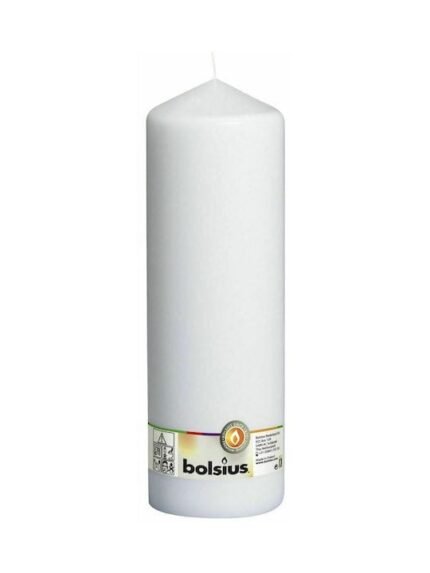 BOLSIUS ΚΟΡΜΟΣ ΛΕΥΚΟΣ 300/98MM